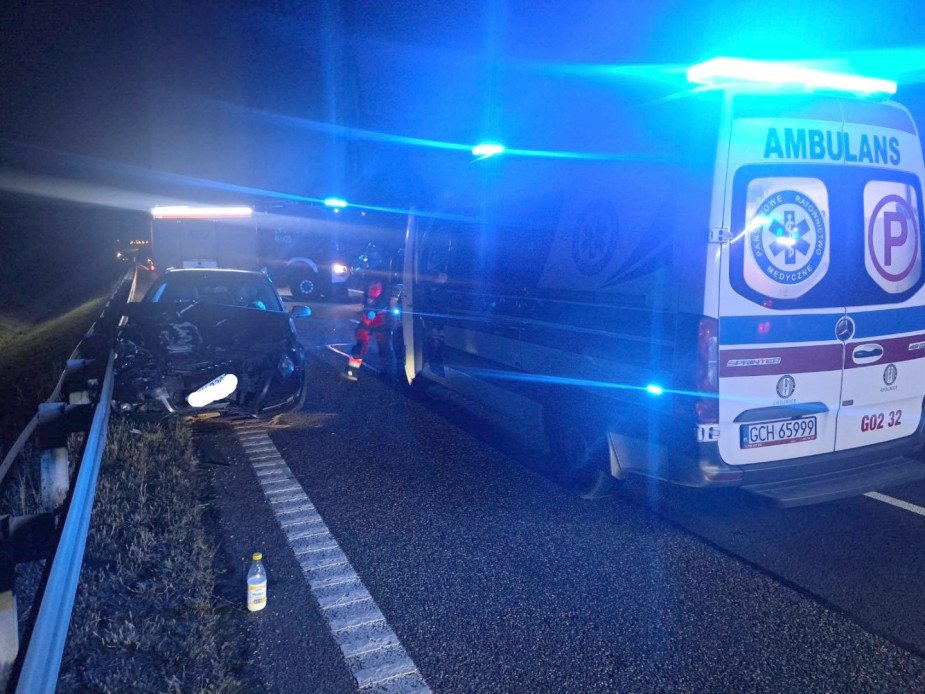 Zderzenie dw&oacute;ch pojazd&oacute;w na obwodnicy Chojnic. Są wstępne ustalenia policji (AKTUALIZACJA)