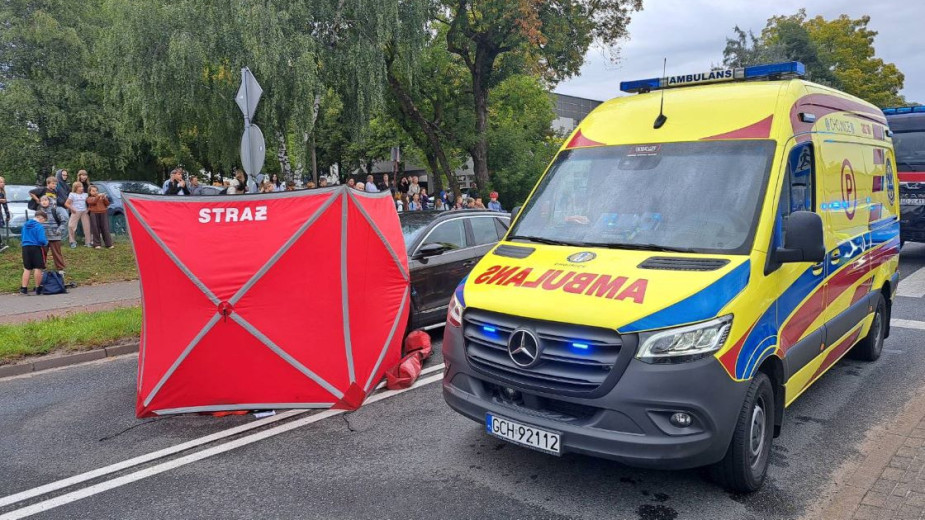 Tragiczny wypadek na ulicy Młodzieżowej w Chojnicach. Zginęła piesza potrącona przez auto