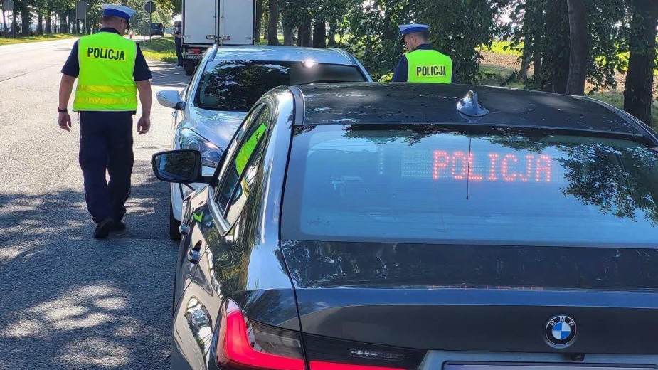 Mniej wypadków niż rok temu - policja w Chojnicach podsumowała wakacyjne bezpieczeństwo na drogach