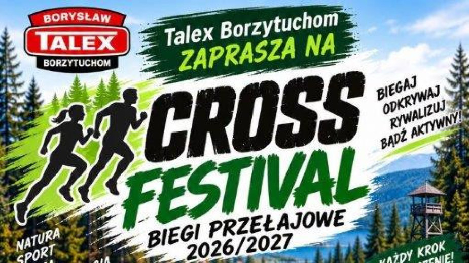 Rusza jubileuszowa edycja Cross Festivalu. To już 20. edycja cyklu biegów przełajowych w powiecie bytowskim