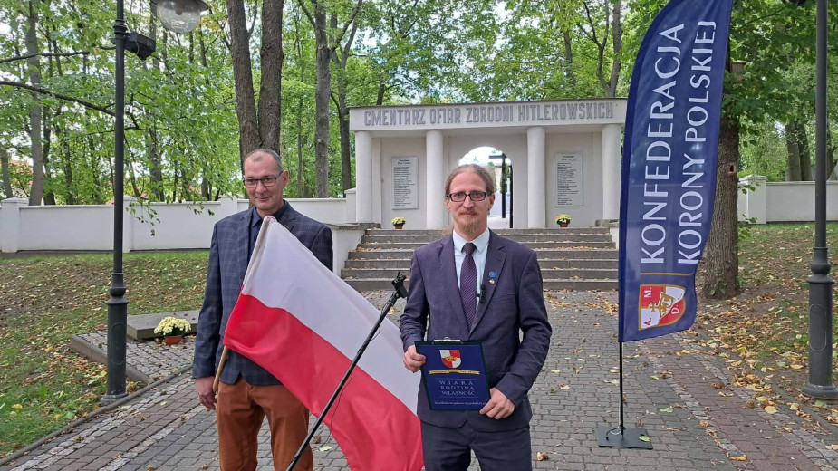 "To nie było wkroczenie, tylko agresja". Członkowie chojnickiego koła Konfederacji o odkłamywaniu historii