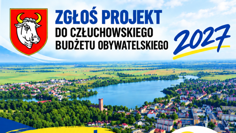 Budżet obywatelski w Człuchowie będzie wyższy. Zostanie też szybciej rozstrzygnięty. Ruszył nabór wniosków na 2027 rok