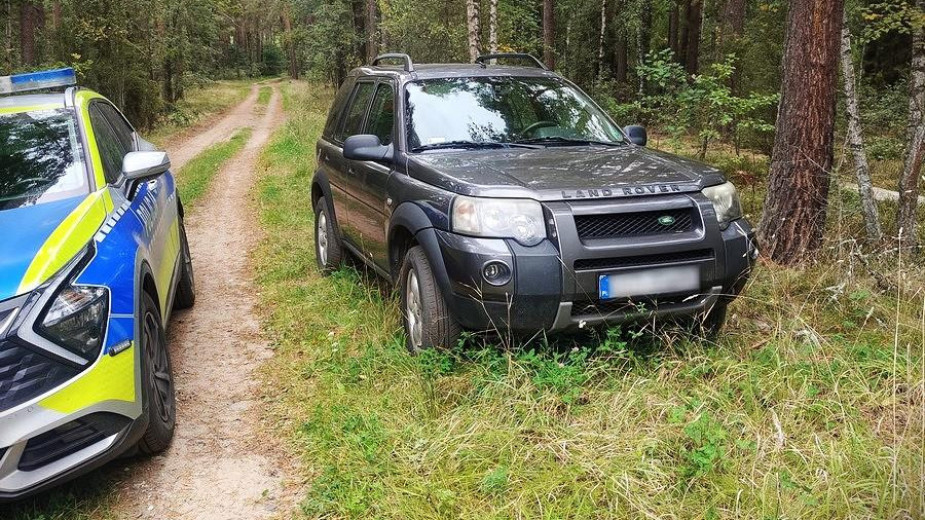 Sukces kryminalnych ze Skórcza. Odzyskali skradzione auto i zatrzymali podejrzanego