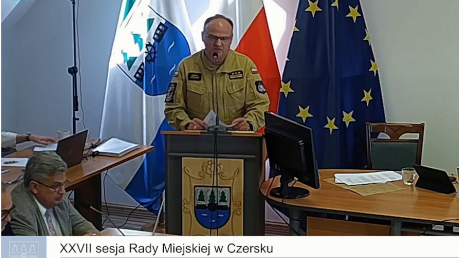 Pożarów w gminie Czersk w tym roku było wyjątkowo dużo. Strażacy ocenili bezpieczeństwo pożarowe na terenie samorządu
