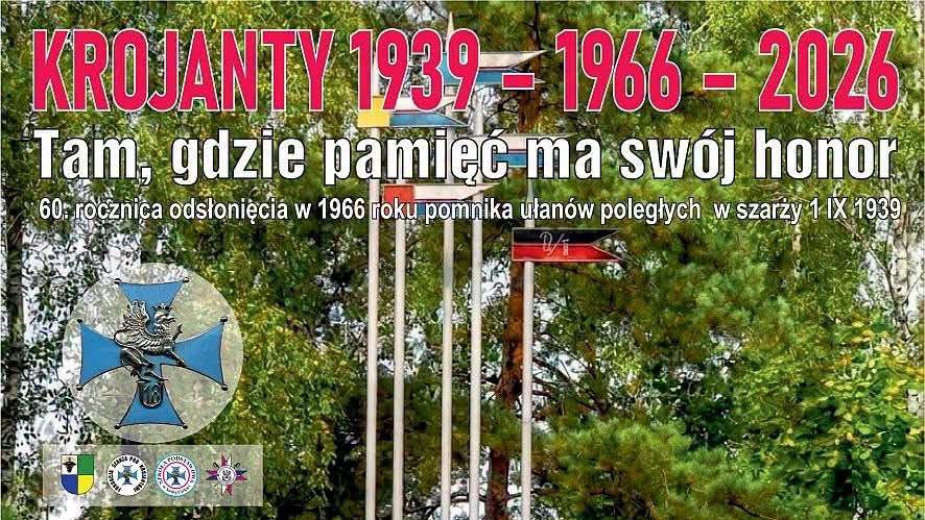 Jutro (6.09) rocznicowe uroczystości w Krojantach. A już dziś (5.09) rusza związany z nimi dwudniowy rajd kawaleryjski szlakiem walk 18. Pułku Ułanów Pomorskich