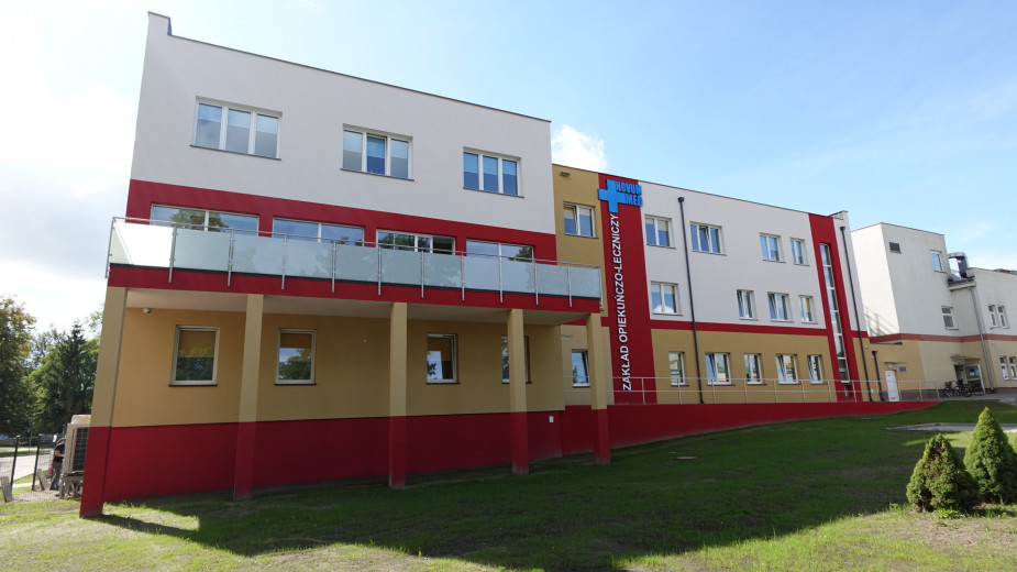 Można już składać wnioski o przyjęcie do Zakładu Opiekuńczo - Leczniczego w Więcborku. Budowa obiektu została zakończona (ROZMOWA, FOTO)