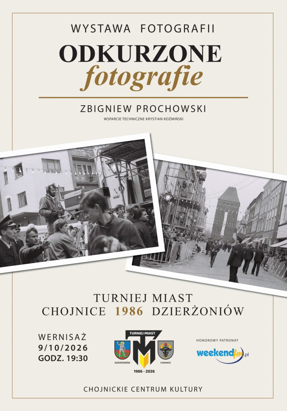 Turniej miast Chojnice-Dzierżoni&oacute;w powraca. Jutro (9.10) w Chojnickim Centrum Kultury wystawa fotograficzna i bitwa teatralna