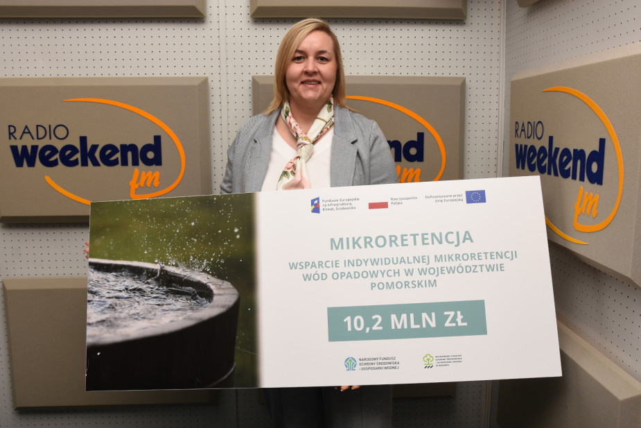 "Eko Pomorze" - edukacyjna audycja konkursowa o mikroretencji w Weekend FM, odcinek 4: Malwina Śnieg (PODCAST, WIDEO)