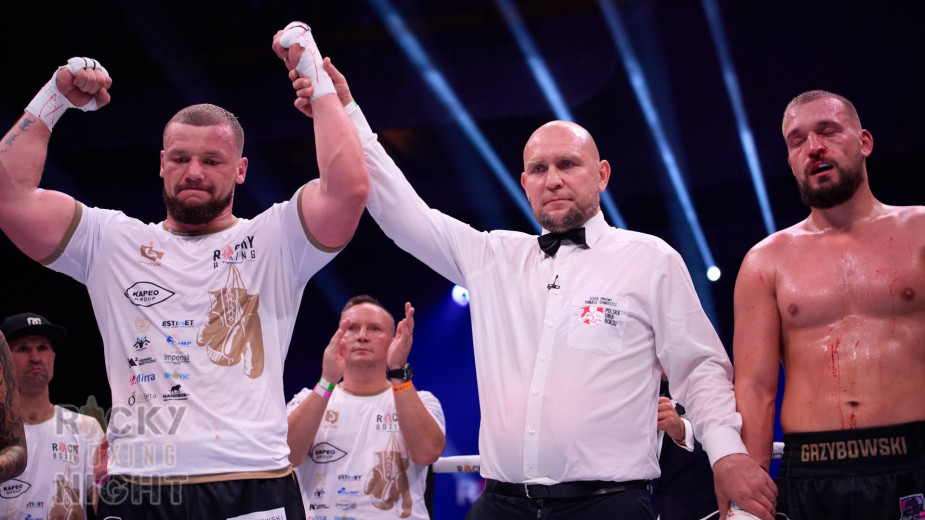 Krystian Arndt z Chojnic awansował do półfinału Polskiego Turnieju Wagi Ciężkiej. "Jakiś potencjał jest"
