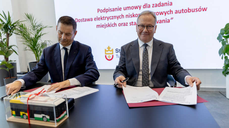 Komunikacyjna inwestycja w Starogardzie Gdańskim. Miasto kupuje elektryczne autobusy i mobilne stacje ładowania