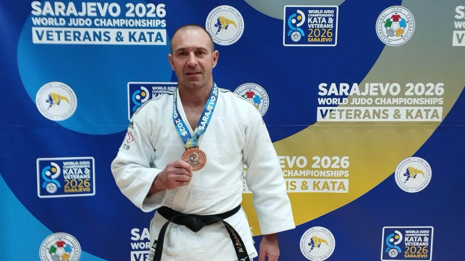 Chojnicki judoka jest trzeci na świecie! Waldemar Banaszak z brązem Mistrzostw Świata Weteranów
