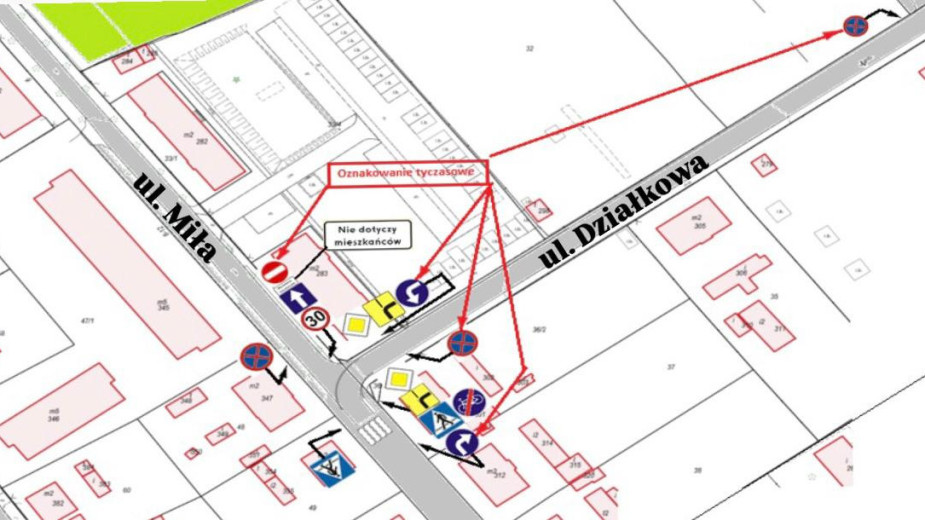 Od soboty 31 października tymczasowa organizacja ruchu w rejonie cmentarza w Bytowie. Zmiany potrwają do poniedziałku 2.11