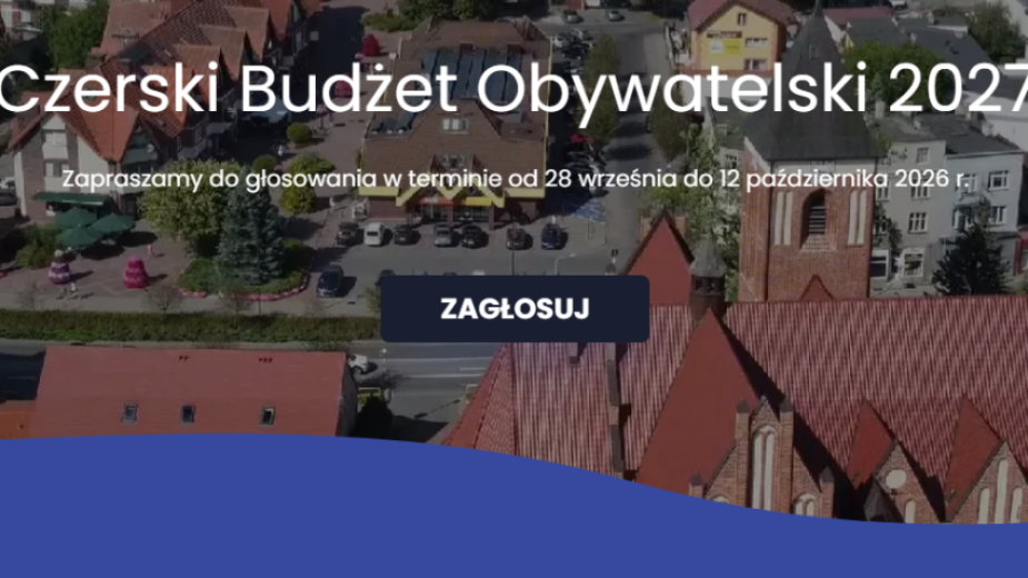 To już ostatnie dni głosowania w Czerskim Budżecie Obywatelskim. Tym razem można poprzeć dwie inwestycje