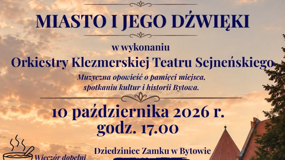 Miasto i jego dźwięki. W sobotę (10.10.) w Bytowie odbędzie się koncert Orkiestry Klezmerskiej Teatru Sejneńskiego