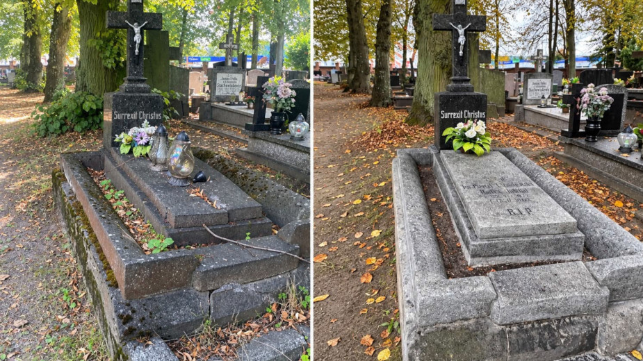 Zakończyła się renowacja nagrobków na chojnickim cmentarzu. Środki zebrano podczas zeszłorocznej kwesty (FOTO)