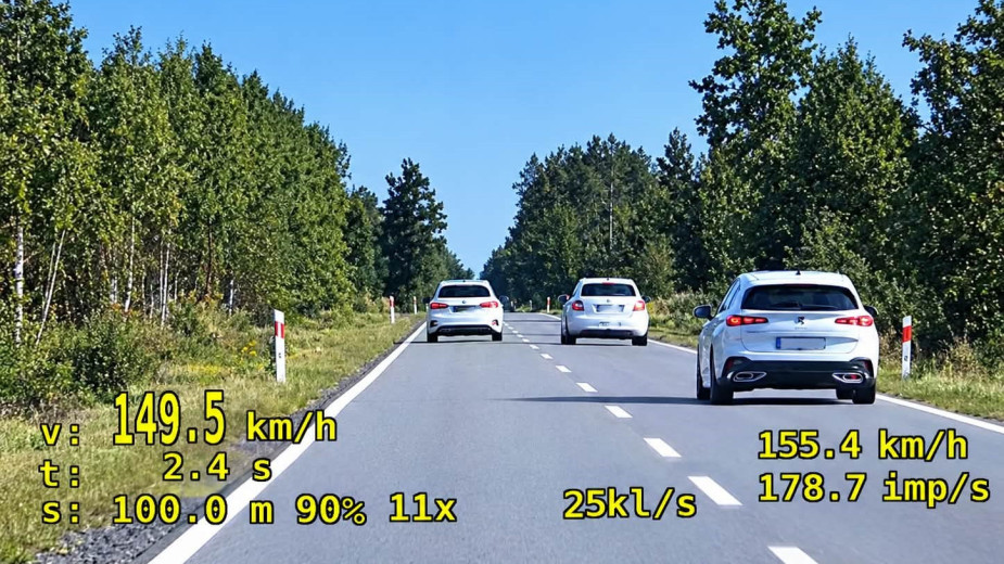 18-latek pędził autem osobowym z prędkością niemal 150 km/h. "Policjanci zatrzymali mu prawo jazdy"