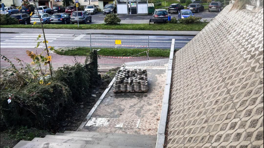 W Miastku powstały schody do ulicy Koszalińskiej. To spore ułatwienie dla mieszkańców nowego osiedla