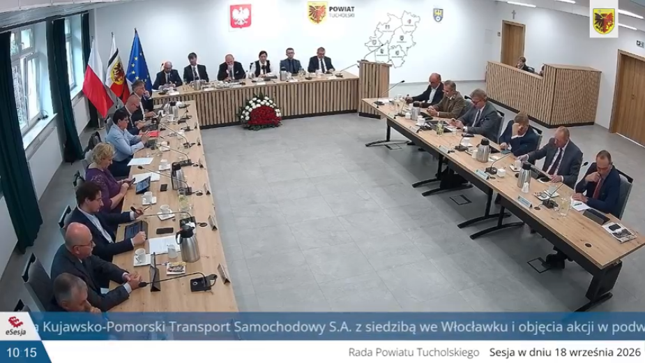 Powiat tucholski objął udziały w spółce Kujawsko-Pomorski Transport Samochodowy