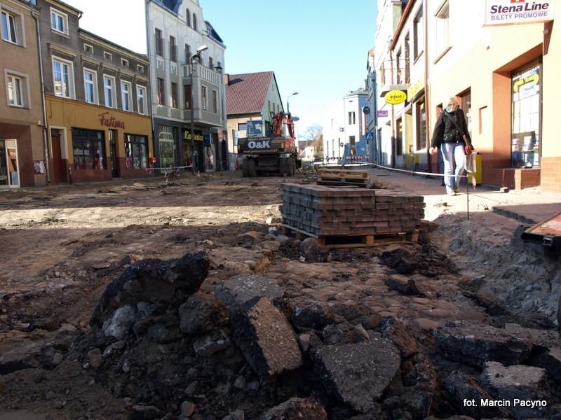 Remont śródmieścia Bytowa
