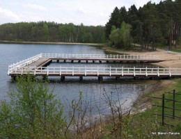 Przetarg na budowę kolejnego pomostu nad jeziorem Jeleń rozstrzygnięty