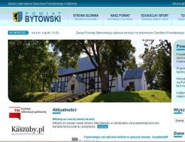 Starostwo Powiatowe w Bytowie ma nową stronę internetową