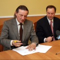Podpisanie umowy o dofinansowanie, fot. Szpital Specjalistyczny w Chojnicach