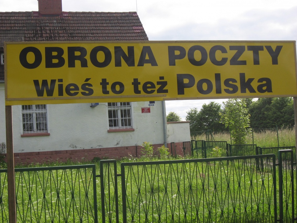 Obrońcy poczty w Bińczu gotowi na protest
