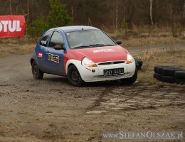 Trzecia eliminacja rajdu samochodowego o Puchar Rallylandu