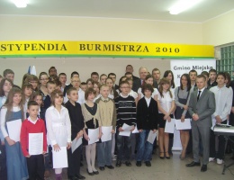 Stypendia burmistrza Kościerzyny rozdane