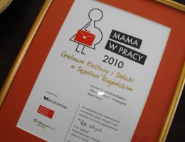 Sępoleńskie CKiS firmą &bdquo;Nieprzeciętnie przyjazną mamom&rdquo;