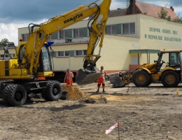 W Sępólnie Krajeńskim rozpoczęto budowę drugiego Orlika