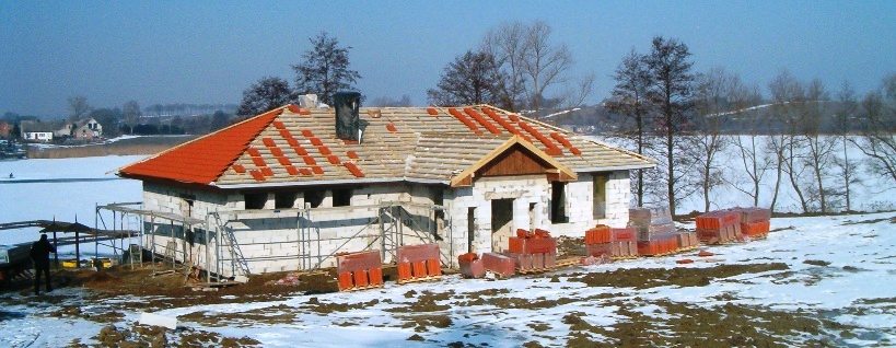 Przy plaży w Stobnie powstaje świetlica wiejska