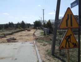 Trwa przebudowa dróg gminnych w Śliwicach