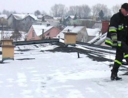 Kontrola dachów w powiecie tucholskim