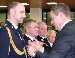 Brązowy Krzyż Zasługi dla komendanta tucholskiej straży
