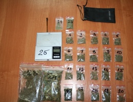 Aresztowani za posiadanie marihuany