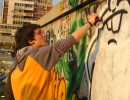Trzej nieletni zatrzymani za graffiti