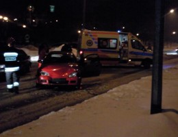 Wypadek na skrzyżowaniu w Kościerzynie