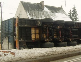 Wypadek drogowy w Tucholi