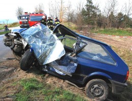 Wypadek koło Przechlewa