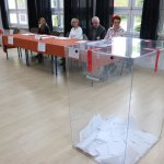 Głosowanie w Człuchowie. fot. Wojciech Piepiorka