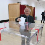 Głosowanie w Człuchowie. fot. Wojciech Piepiorka