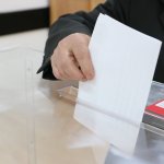Głosowanie w Człuchowie. fot. Wojciech Piepiorka