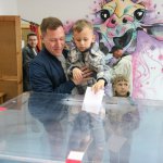 Głosowanie w Człuchowie. fot. Wojciech Piepiorka