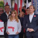 Rafał Trzaskowski w Chojnicach. Fot. Bartek Zakrzewski/Weekend FM