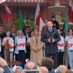 Rafał Trzaskowski w Chojnicach. Fot. Bartek Zakrzewski/Weekend FM