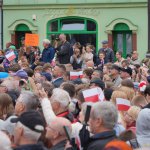 Rafał Trzaskowski w Chojnicach. Fot. Bartek Zakrzewski/Weekend FM