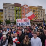 Rafał Trzaskowski w Chojnicach. Fot. Bartek Zakrzewski/Weekend FM