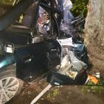 Wypadek w miejscowości Płachty, fot. OSP Wysin