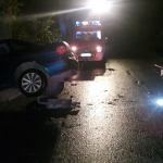 Wypadek w miejscowości Płachty, fot. OSP Wysin